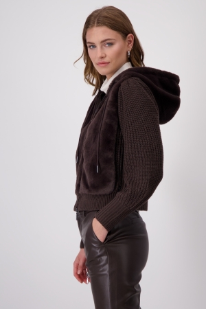 Monari Strickjacke Espresso
