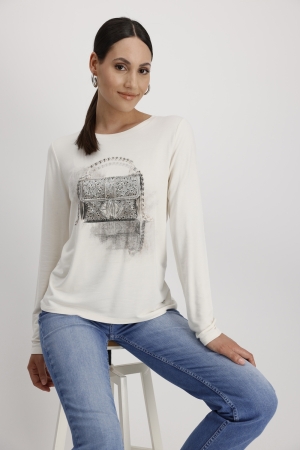 Monari Pullover 110 Marshmallow