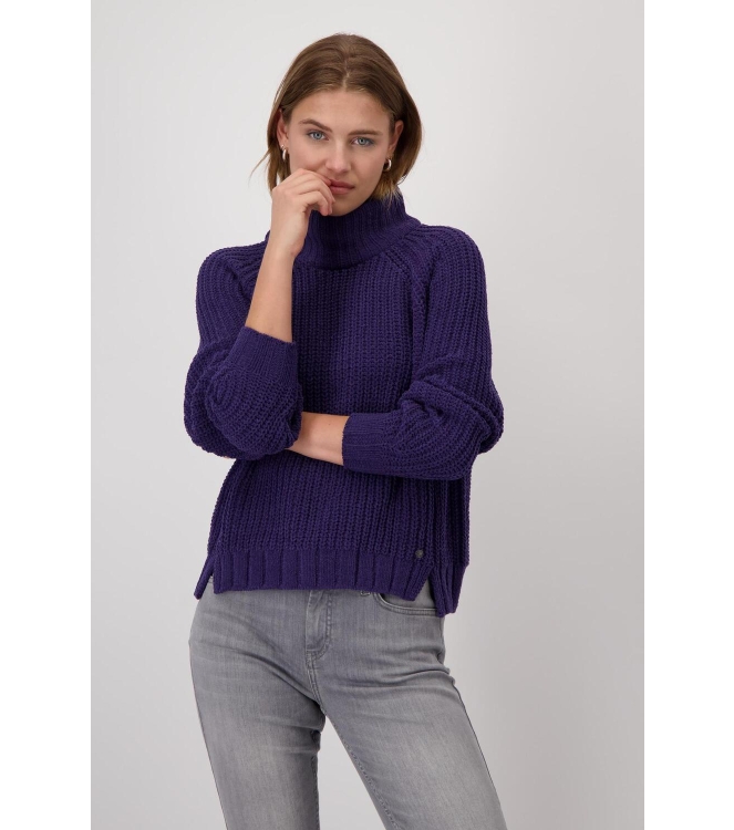 Monari Pullover 426 Dark purple
