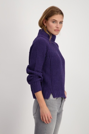 Monari Pullover 426 Dark purple