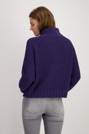 Monari Pullover 426 Dark purple