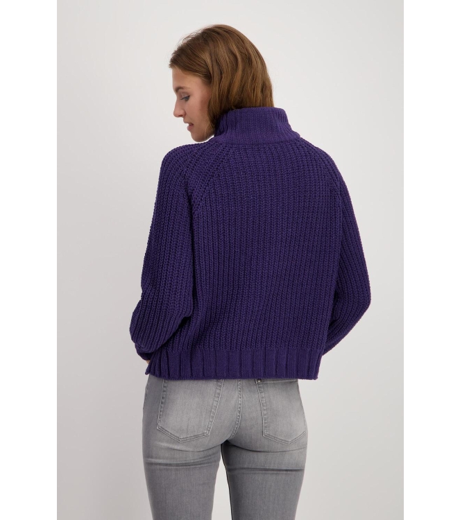 Monari Pullover 426 Dark purple