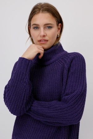 Monari Pullover 426 Dark purple