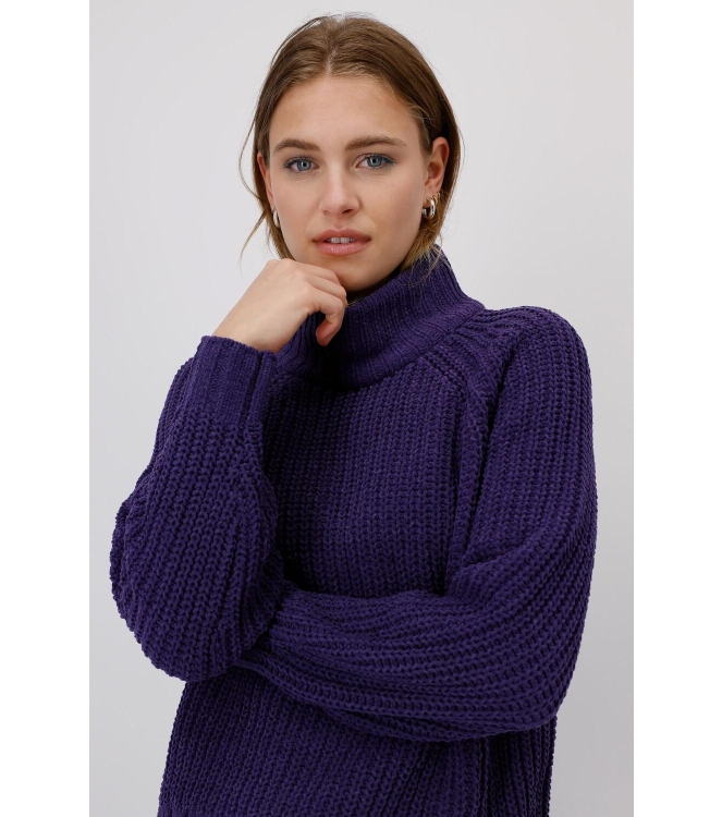 Monari Pullover 426 Dark purple