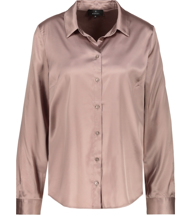 Monari Bluse 553 Milk chocolate gem