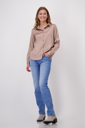 Monari Bluse 553 Milk chocolate gem