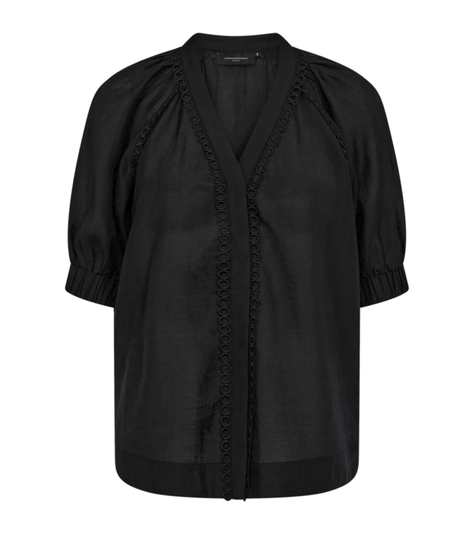 Copenhagen Muse Short sleeve shirt Black