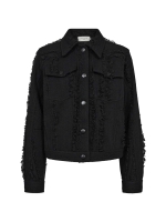 Copenhagen Muse Bucle jacket w pocket Black