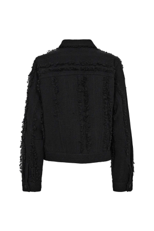 Copenhagen Muse Bucle jacket w pocket Black