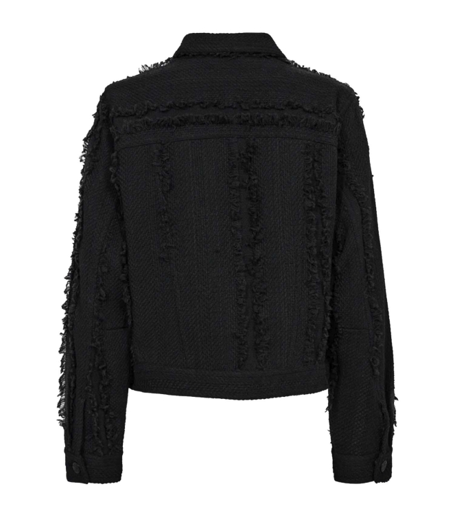 Copenhagen Muse Bucle jacket w pocket Black