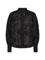 Copenhagen Muse Shirt with lace Black