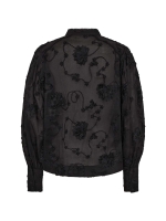 Copenhagen Muse Shirt with lace Black