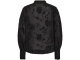Copenhagen Muse Shirt with lace Black