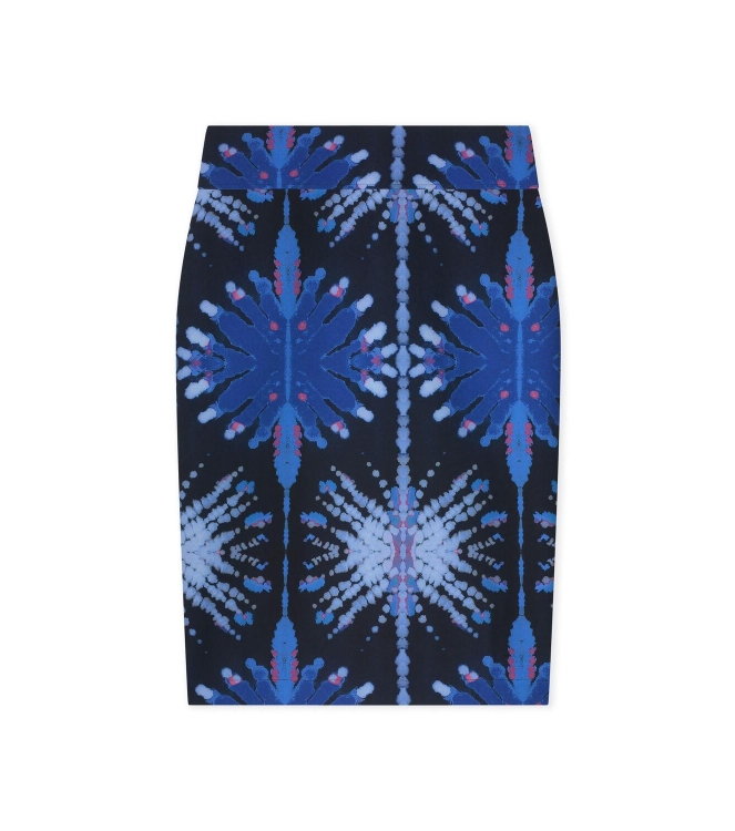 Kyra skirt tube crystal print 430 deep blue