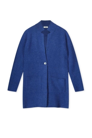 Kyra midi wool blend cardigan 431 royal blue
