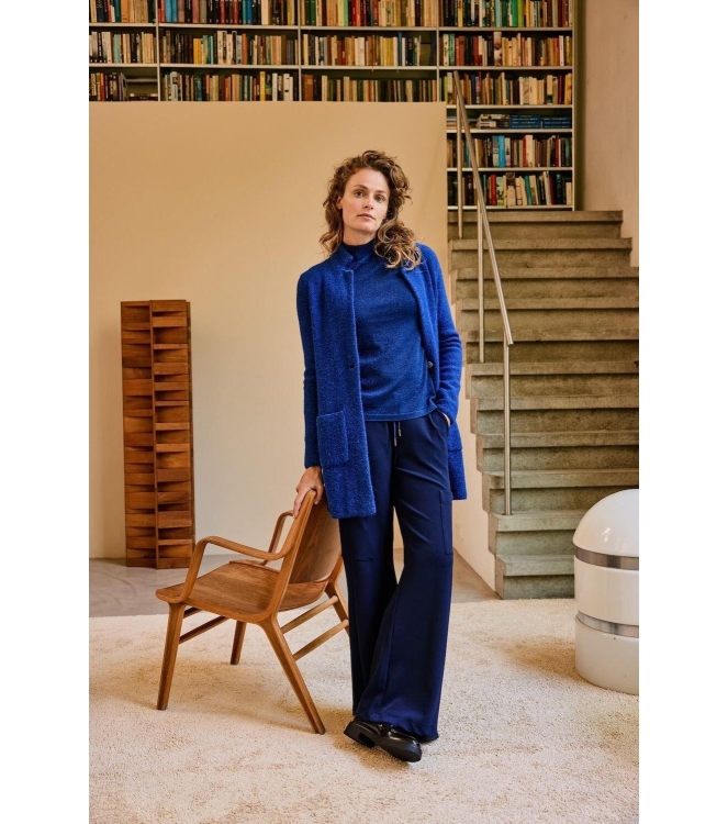 Kyra midi wool blend cardigan 431 royal blue