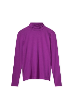 Kyra turtle top long sleeve 540 orchid