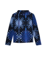 Kyra top turtle crystal print 430 deep blue