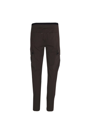 ZIP73 Broek cargo pinstripe Taupe