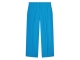 Kyra trousers wide leg solid linen 415 blue lagoon