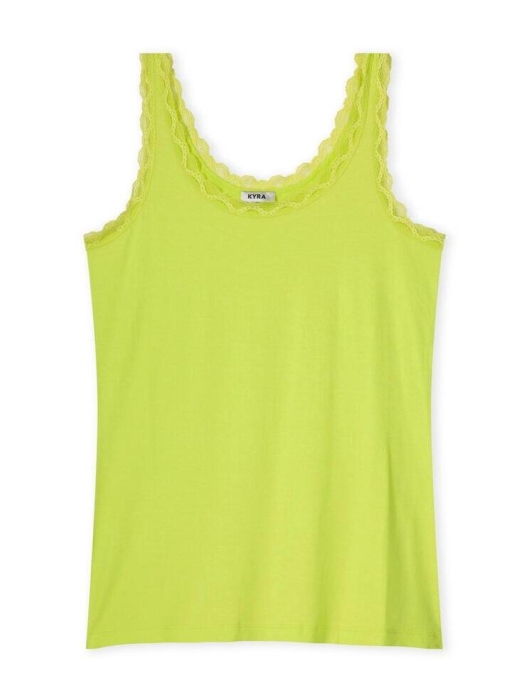 Kyra singlet lace basic jersey 357 cyber lime