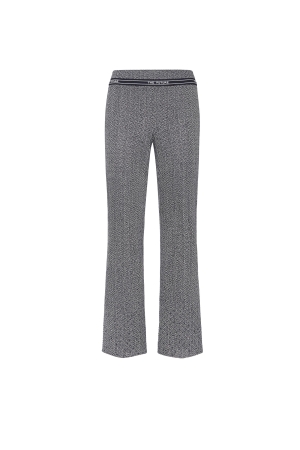 Cambio Faith mit strassdetail 813 Black creme herringbone