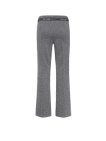 Cambio Faith mit strassdetail 813 Black creme herringbone