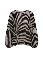 Studio Anneloes Elain zebra crepe top 1474 kit/ new army