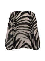 Studio Anneloes Elain zebra crepe top 1474 kit/ new army