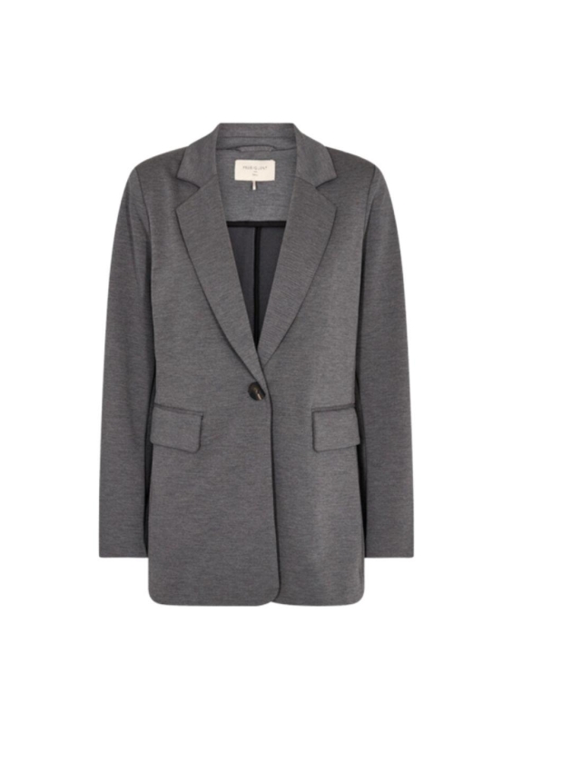 Freequent Blazer Dark Grey Melange