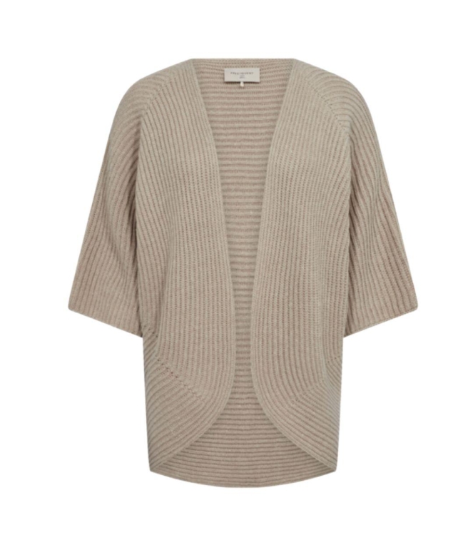 Freequent Fishermans stitch xx PLY Simply taupe mel