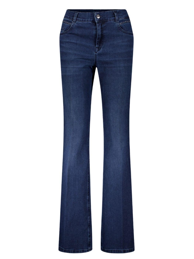 Gardeur Hose Bootcut Slim 7169 Dark rinse used