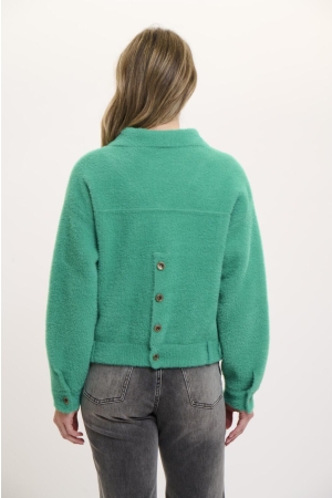 Rino en Pelle Boxy jacket 10807 clover green
