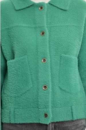 Rino en Pelle Boxy jacket 10807 clover green