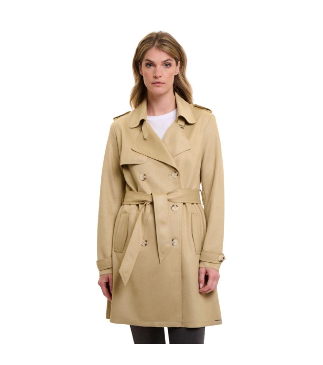 Rino en Pelle Trenchcoat 10798 pale camel