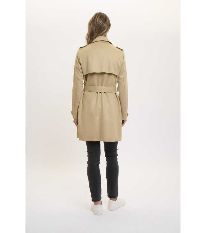 Rino en Pelle Trenchcoat 10798 pale camel