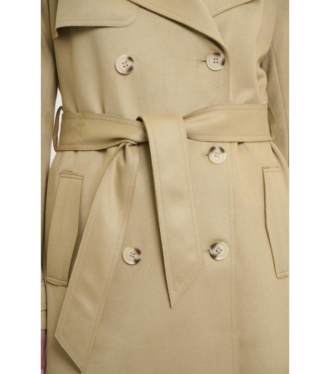 Rino en Pelle Trenchcoat 10798 pale camel