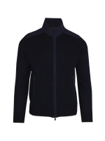 Paul and Shark Wool full zip msweater w.typhoon  050 Navy