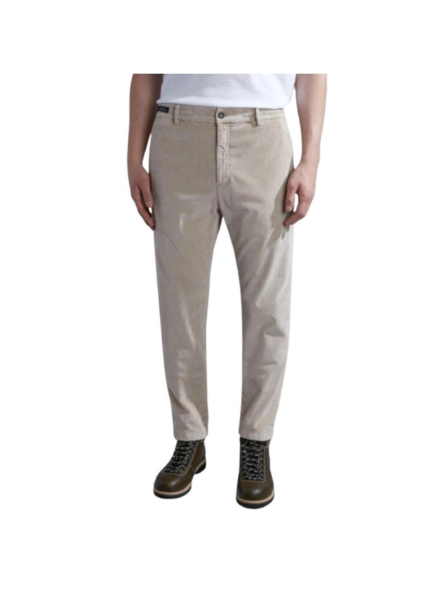 Paul and Shark Soft touch corduroy drawstring trousers 029 Beige