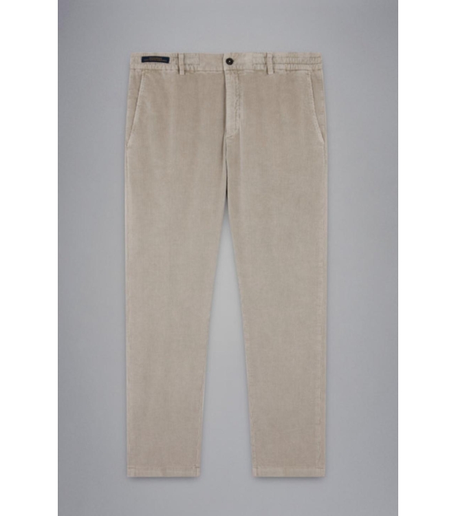 Paul and Shark Soft touch corduroy drawstring trousers 029 Beige