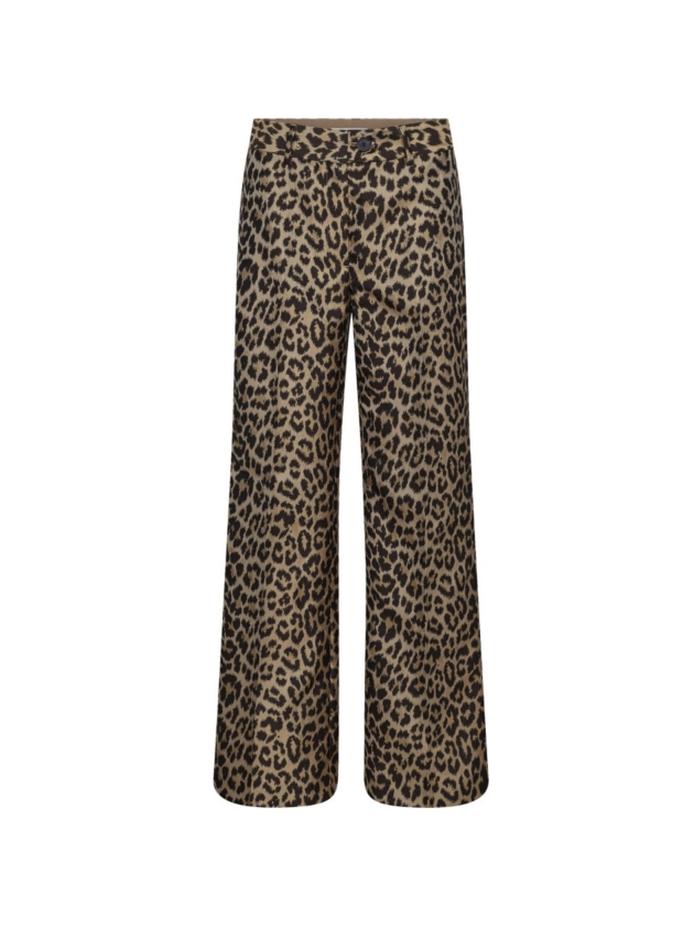 Co Couture LexaCC Leo Wide LL Pant 16 Khaki