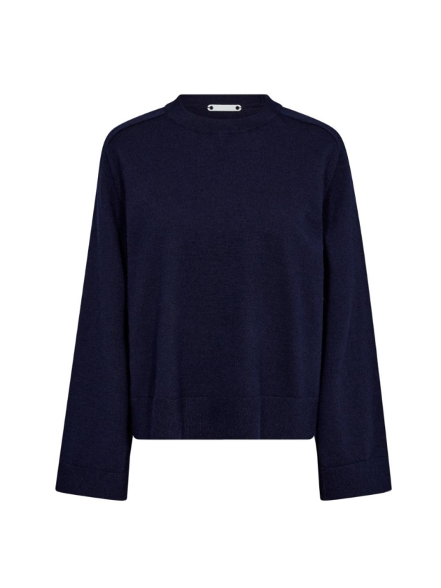 Co Couture MyCC O-neck Knit 120 Navy