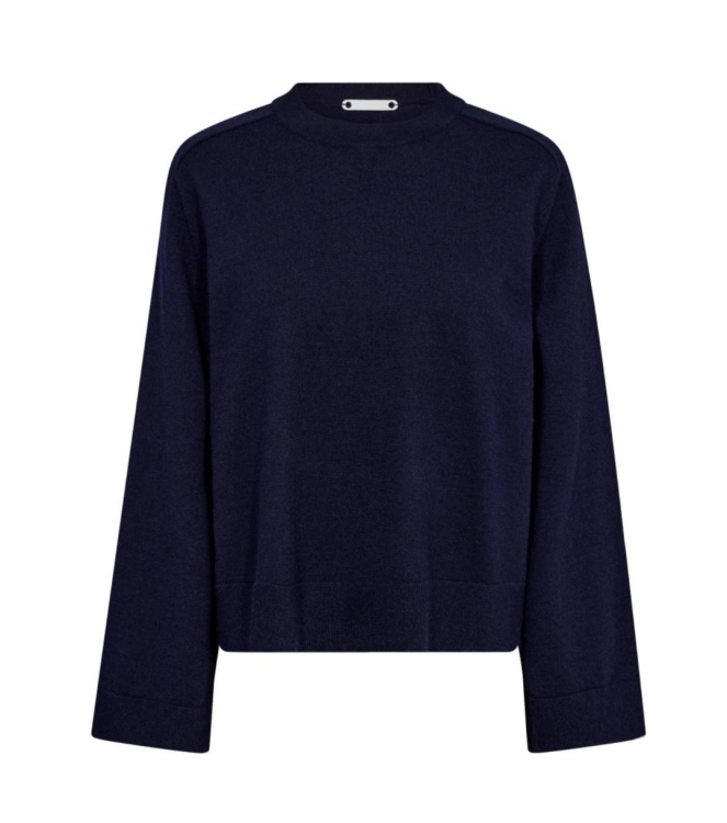 Co Couture MyCC O-neck Knit 120 Navy