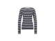 Studio Anneloes Luna stripe pullover 6911 dark blue/off white