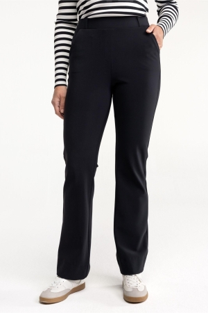 Studio Anneloes Flair bonded trousers 9000 black