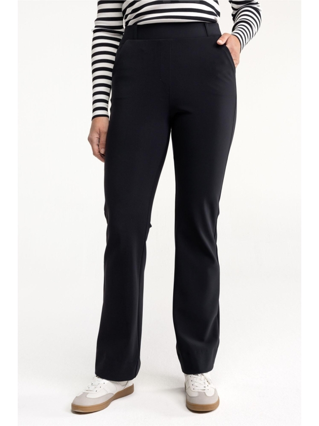 Studio Anneloes Flair bonded trousers 9000 black