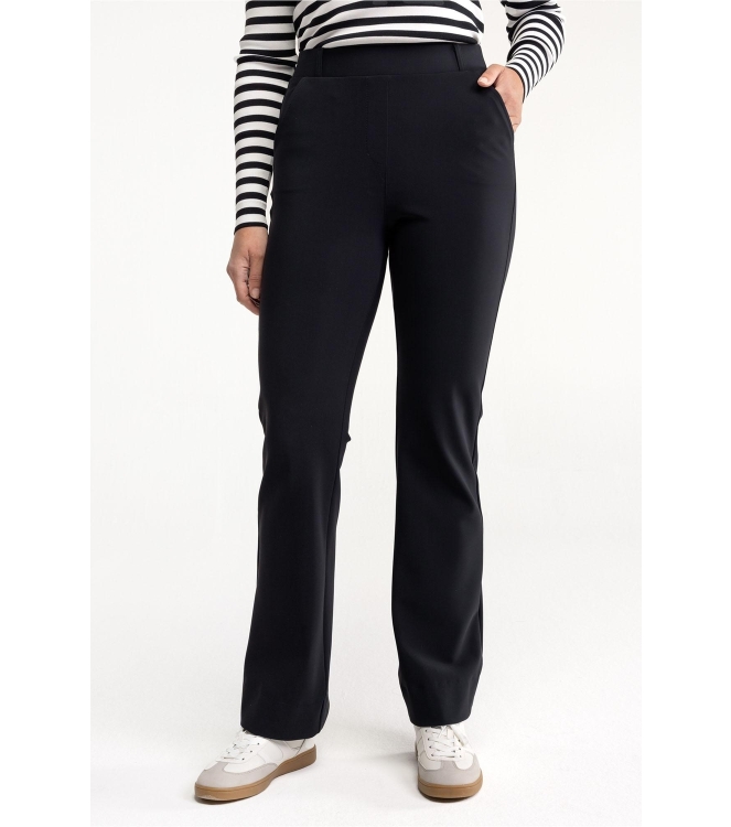 Studio Anneloes Flair bonded trousers 9000 black