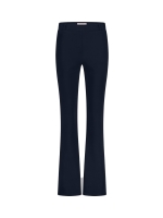Studio Anneloes Flair bonded trousers 6900 dark blue