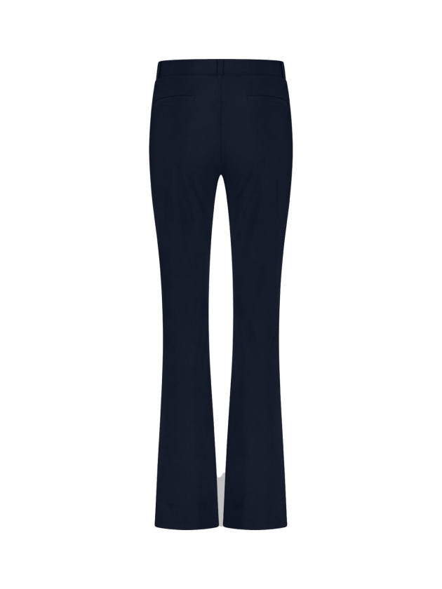Studio Anneloes Flair bonded trousers 6900 dark blue