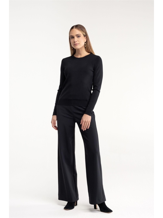 Studio Anneloes Lexie bonded trousers 9000 black